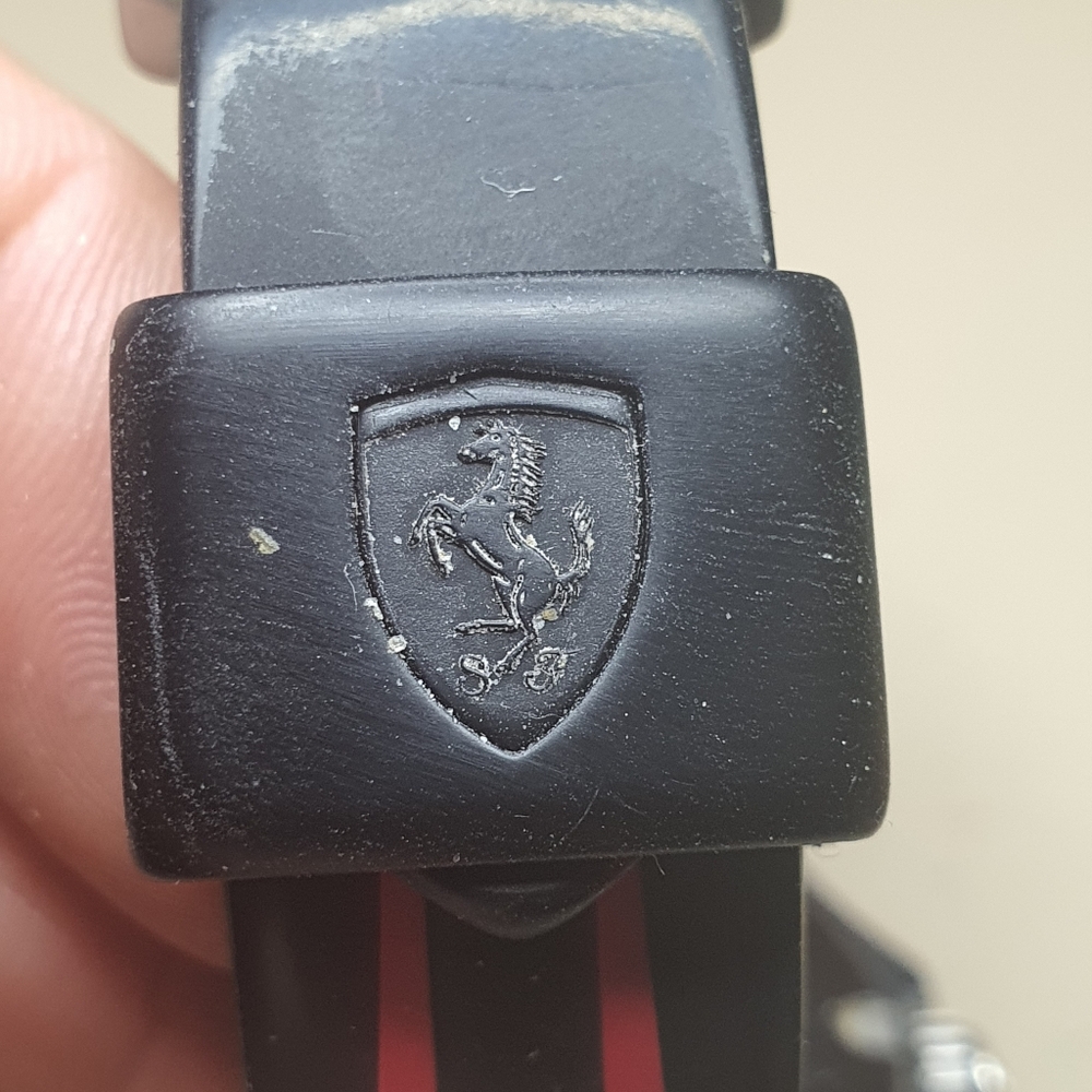 Scuderia Ferrari Pit Crew Black/Red Men's Watch *Send Offers* - Picture 5 of 6
